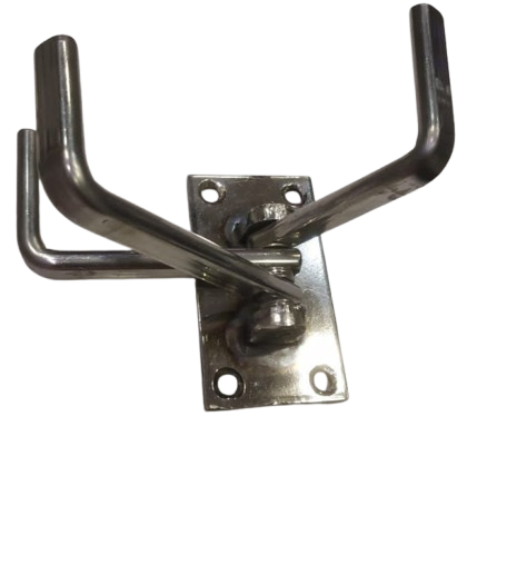 Swivel Square Stainless Steel Robe Hook